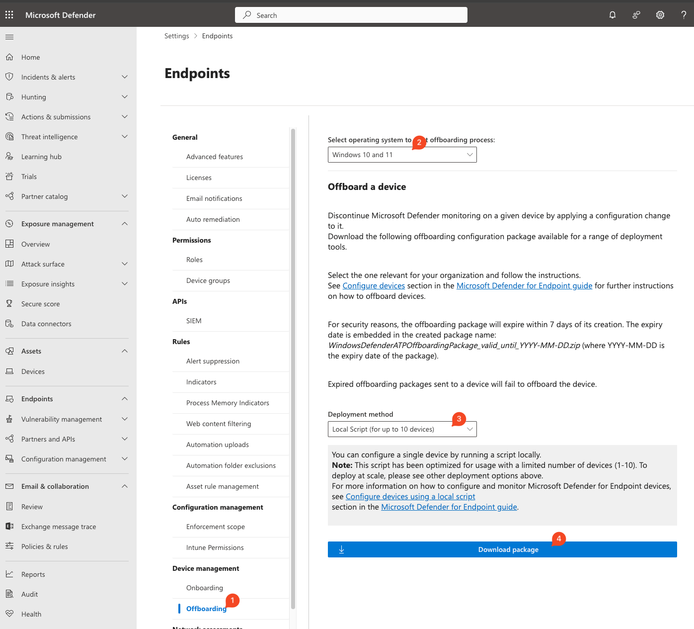 How to download onboarding package